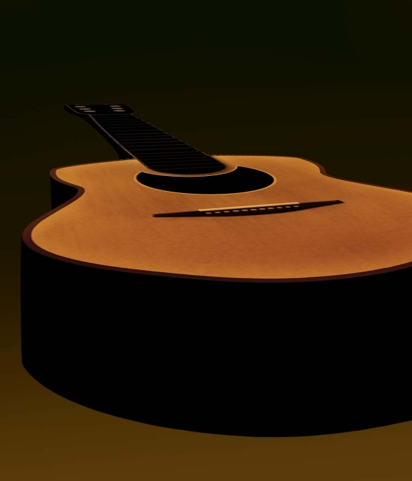 Creation of Crescent Guitar: Step 13